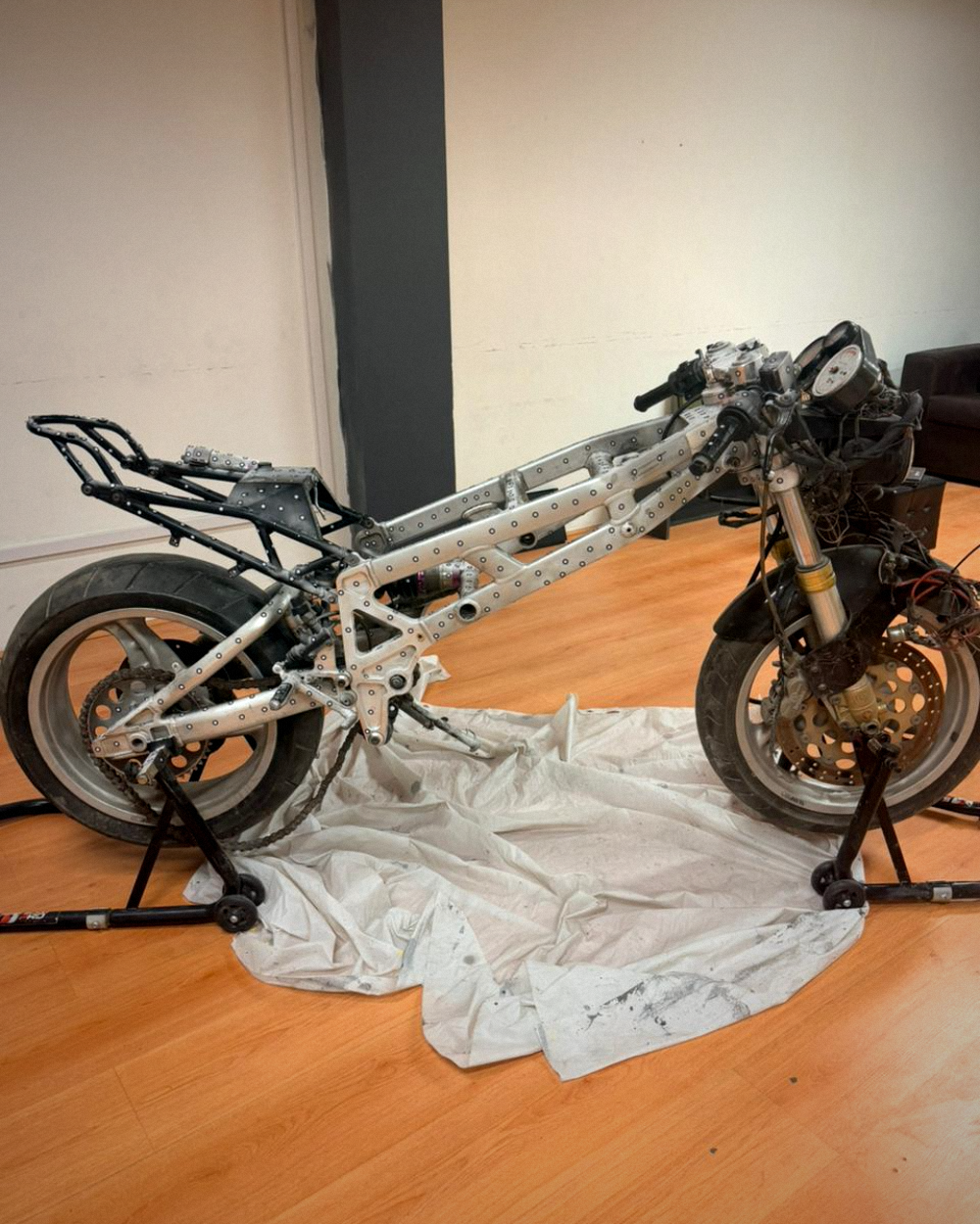 Moto escaneada por completo en 3D